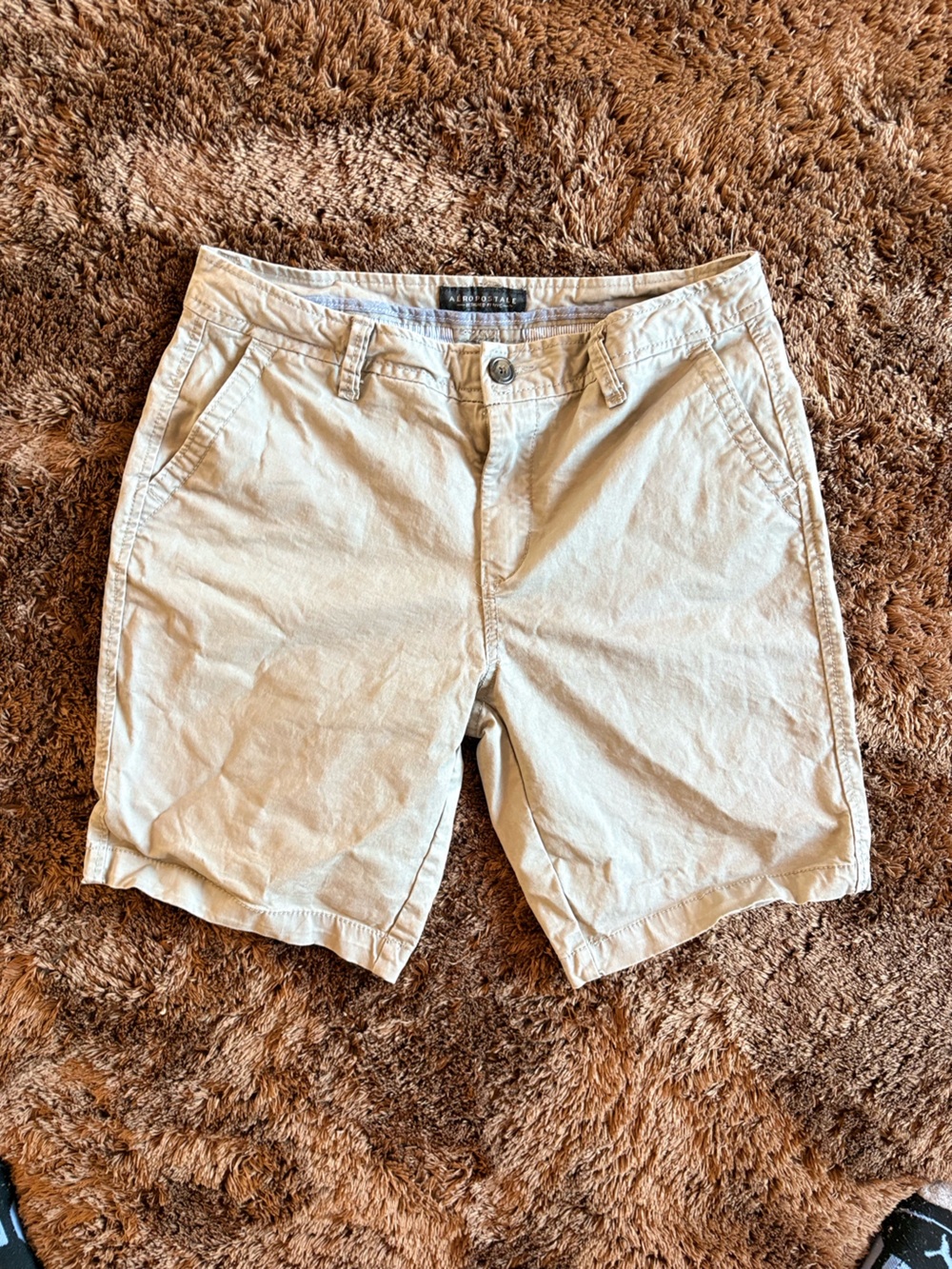 Aeropostale Men's Light Beige shorts